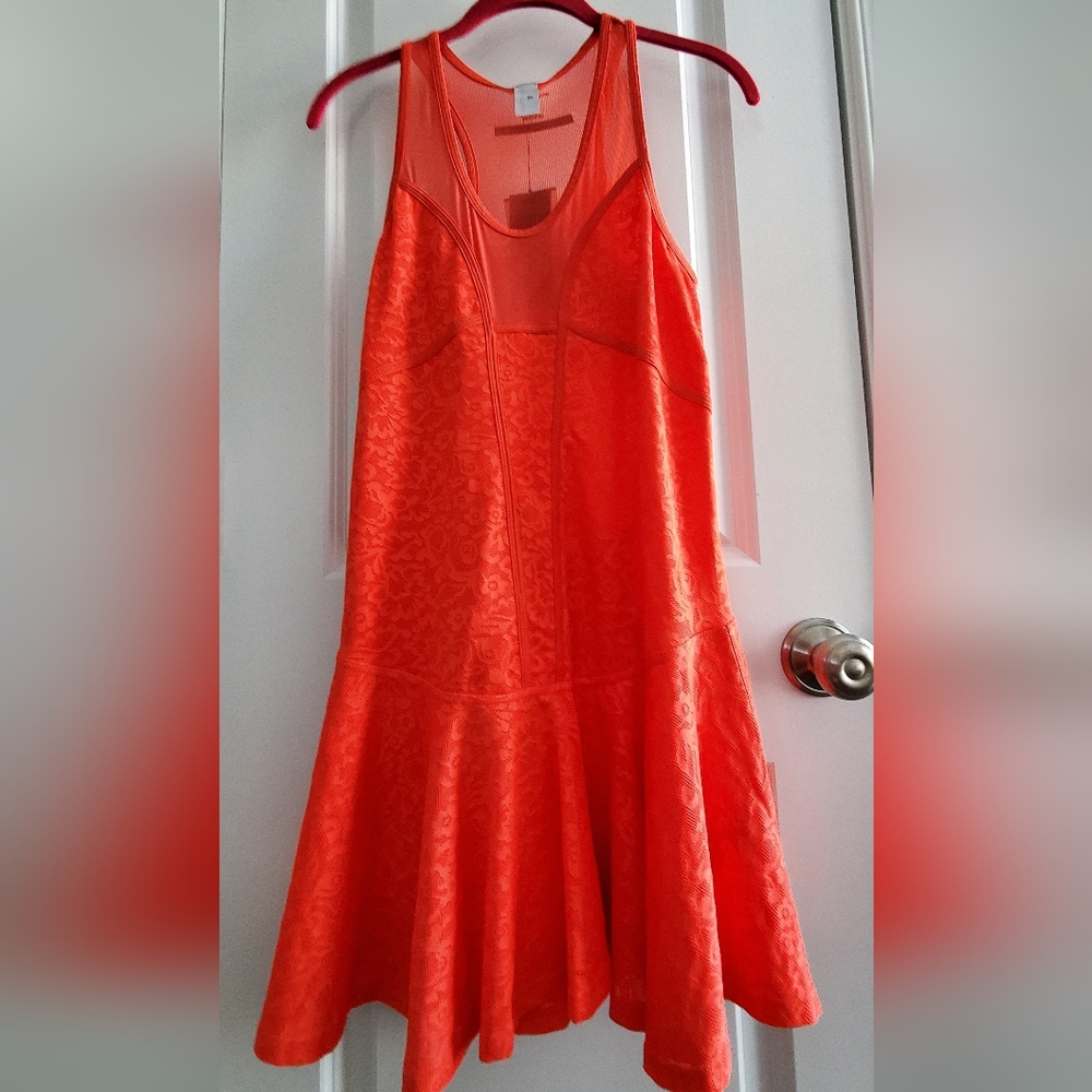 Adidas Stella McCartney Red Tennis Dress